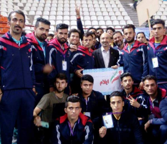 حضور موفقیت آمیز کاروان ورزشی دانشجویان پسر دانشگاه جامع واحد استان ایلام در المپیاد ورزشی